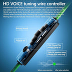 Gaming Earbuds Wired, USB C & 3.5mm Dual Plug in Ear Headphones with Mic and Volume Control for Small Ears, Stereo Bass Noise Isolating Earphones for PC/PS4/PS5/Xbox Series/Switch/Sleep/Sport/Workout