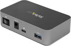 StarTech.com 4-Port USB C Hub - USB 3.2 Gen 2 (10Gbps) - 3x USB-A & 1x USB-C - Powered - Universal Power Adapter Included , TAA (HB31C3A1CS)