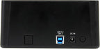 StarTech.com 1:1 Standalone Hard Drive Duplicator with Disk Image Manager for Backup and Restore & .com Standalone Hard Drive Duplicator, External Dual Bay HDD/SSD Cloner/Copier