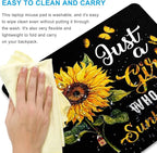 Sunflower Mouse Pad Personalized Design Computer Laptop Mousepad Square Anti-Slip Rubber Office Mouse Pad 9.5x7.9 Inch