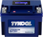TYKOOL YTZ14S/YTZ12S High Performance Lithium LiFePO4 Motorcycle Battery,12V 6Ah,360CCA, Digital Readout, Built in BMS, Compatible for Large-displacement BMW,Hongda,KTM,Suzuki Motorcycles