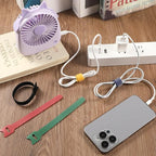200 PCS Cable Ties Reusable 4+6+8inch Multi-Colour Cord Organizer for Cable Management Multi-Purpose Cable Straps Wire Ties Cable Management for Home Office Computer Data Centers Electronics,7 Colors