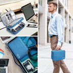 CILLA Electronics Organizer Travel, Travel Cord Organizer Case, Compact Electronics Accessories Bag for Cable, Cord, Charger, Phone