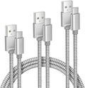 Elebase iPhone 16 15 Pro Max Charger Cord 1.5/3.3/6.6FT 3 Pack,USB to USB Type C Car Charging Cable,USBC Power Cable for New Apple iPad mini Air,Airpods 4,Samsung Galaxy S25 S24 S23 Plus Ultra,Z Flip