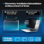 Magnetic Privacy Screen Compatible with MacBook Pro 14" 2021, 2022, 2023, 2024, M1, M2, M3, M4 Anti-Blue Light Laptop Screen Protector Filter Blue Light Blocking Filter