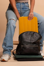 ANECDOTE Laptop Case 13-14 Inch – A Perfect Laptop Sleeve That is Compatible with MacBook Air/Pro and iPad Pro 12.9 – Fits in Your Bag, Made of 100% Nylon with Aesthetic Design (Marigold)
