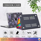 CISSOOK Compatible with MacBook Pro 14 inch 2024 2023 2022 2021 Release M4 M3 M2 M1 Chip A3112 A3185 A3401 A2918 A2992 A2779 A2442 Model, Hard Shell Case with Keyboard Cover&Screen Protector, Pink Bow