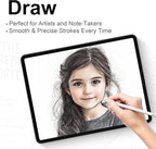 Megoo Paper Glass Screen Protector for iPad Pro 11 inch M4(2024), Matte for Drawing/Anti-Glare/Easy Installation/Protective Case Compatible, 2-Pack