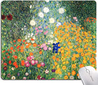 Mouse Pad, Premium-Textured Mouse Mat, Non-Slip Rubber Base Mousepad for Laptop, Computer & PC,9.5×7.9 in, Art Flower
