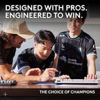 Logitech G PRO X SUPERLIGHT 2 Wireless Gaming Mouse, 60g Pro-Grade with 5 Programmable Buttons, 44k DPI Sensor, 8kHz Report Rate, USB-C Charging for PC/Mac - White