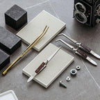 Gisafai 6 Pcs Jewelry Soldering Kit Include 2 Soldering Block Honeycomb Ceramic Welding Boards, 1 Copper Tongs, 3 Tweezers Reverse Tweezers Jewelers Making Melting Casting Tools Supplies