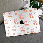 MEEgoodo Case for MacBook Pro 13 inch Case 2022 2021 2020 New A2338 M2/M1 A2251 A2289, Laptop Hard Shell with Keyboard & Camera Cover Compatible with 13 inch MacBook Pro, Cute Dog & Bows