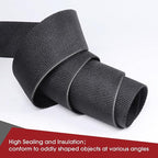 Heat Shrink Wire Loom 2:1 Shrinkable Braided Cable Sleeve 1/4 Inch ID-46ft Abrasion Protection Flexibility Fabric Wiring Harness Cover Sheath