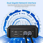 DreamQuest Mini PC W-11 Pro Intel 12th Alder Lake N95 (up to 3.4GHz) Micro PC 16GB RAM 512GB PCIe SSD Mini Desktop Computer 4K HDMI/DP/USB-C | WiFi 5 | BT 5.0 for Home & Business