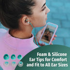 Symphonized Premium Wooden iPhone Earphones Wired (USB C) Deep Bass Sound, 3D Sound, Microphone Volume Control, 90% Noise Cancelling for Type C Devices. Earphones for iPhone 15 to 16 & Android