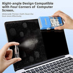 Laptop Cleaning Kit, All in 1 Keyboard Cleaning kit for MacBook iPad iPhone, Compact Keyboard Cleaner with Brush and Spray for Tablet, Airpods, Earbud, Computer Screen, PC Monitor, SkyBlue