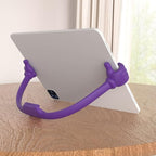 Honsky Thumbs Up 2 Pack Tablet Stand - Compatible with iPad, Samsung Galaxy Tabs, iPhone Pro Max - Universal Cute, Purple/Yellow
