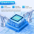 ZIPRINT TN830XL Toner 4 Pack(with chip) Compatible Replacement for Brother tn830 tn 830xl tn830/xl/v tn 830 Toner for HL-L2460DW HL-L2405W DCP-L2640DW MFC-L2820DW MFC-L2900DW HL-L2480DW Printer