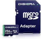 256GB CT100 microSDXC UHS-I Memory Card with Adapter - up to 100MB/s, C10, U3, V30, 4K UHD, A2, Micro SD Card for Smartphones, Tablets, Cameras, Gaming Consoles, and Drones (1 Pack)