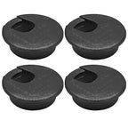 Desk Grommet 2" (50 mm), Desk Cord Hole Cover, Cable Grommet ABS Plastic, Desk Hole Grommet for Office and Home Table Cable, Detachable Cable Cord Organizer (Light Grey 4 Pcs)