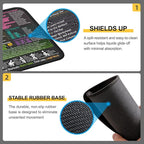 Mouse Pad for Windows Shortcuts – Small Window Cheat Sheet Desk Pad – 11.8"x9.8" Portable Computer Mousepad – Gaming, Office, Waterproof, Non-Slip, Stitched Edges
