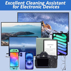 Computer Screen Cleaner Spray and Wipe, Streak-Free Car Screen Cleaner, Portable Laptop Cleaning Kit for Phone Touchscreen Monitor PC MacBook iPad TV Electronic, Refillable 2oz Spray Microfiber Cloth