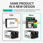 Smart Ink Remanufactured Ink Cartridges Replacement for HP 962 XL 962XL (2 Black, Combo Pack) for OfficeJet Pro 9015e 9018e 9025e 9012e 9019e 9022e 9010e 9028e 9015 9010 9018 9012 9025 9020 Printer
