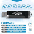 ThePhotoStick® Omni 128GB USB Flash Drive & Memory Stick – Photo & Video Backup for iPhone, Android, Mac & PC – Multiport Connection to Easily Store & Transfer Files