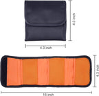 3 Pocket Camera Lens Filter Carry Case Bag Pouch for Filters 25 mm to 77 mm