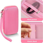 Portable Bank Charger Case for SABANI for Charmast for OHOVIV for VRURC for YILANS for CFIAI for LOVELEDI for RGVOTA for Miday for RONEGN for POIYTL for IAPOS Fast Charging Battery (Pink)