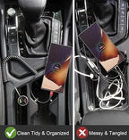 USB to USB C Cable Fast Charging 3ft, 2Pack Coiled USB C Charger Cable for Car, Android Auto USB Type C Charger Cord, USB-C Cable Compatible with iPhone 16/15/Plus/Pro Max/Samsung Galaxy A20 S20 - Red