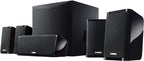 Yamaha Audio YHT-4950U 4K Ultra HD 5.1-Channel Home Theater System with 8" 50W RMS Powered Subwoofer Speakers, True Surround Sound, AV Receiver and Bluetooth Music Streaming Bundle with Accessories