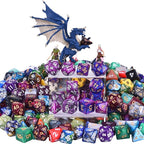 DND Dice Sets 30 x 7 (210pcs) Polyhedral RPG Dice for Dungeons and Dragons Tabletop Role Playing Adventure Games, with a Large Drawstring Bag