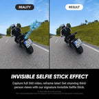 Insta360 X5 BMW Motorrad Edition - Waterproof 8K 360 Action Camera, Leading Low Light, Invisible Selfie Stick Effect, Rugged and Replaceable Lens, 3-Hour Battery, Built-in Wind Guard, Stabilization