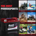 YTZ10S Lithium 12V 6Ah 360CCA LiFePO4 Motorcycle Battery, Powersports Battery for Honda KTM Yamaha Harely, Fit ATV, UTV, Scooter, Motocross, Lawn Mower, Jet Ski, Motorboat