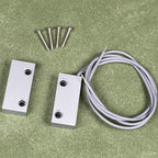 Home Security Wired Rolling Door Contact 0~100V/0.5Amp Magnetic Reed Switch MC-51 Alarm Sensor Magnetic Switch with 2 Wires for N.C. Applications