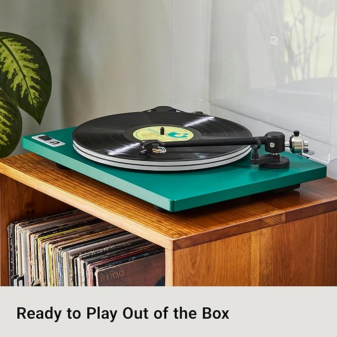 U-Turn Audio - Orbit Plus (Gen 2) Turntable with Built-in Preamp, Walnut