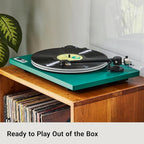 U-Turn Audio - Orbit Plus (Gen 2) Turntable with Built-in Preamp, Walnut