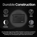 Tamrac Jazz 50 v2.0 Camera Bag for Photographers, Camera Case for Photography Accessories, Shoulder Bag for DSLR and Mirrorless Cameras, Crossbody Camera Bag, Travel Camera Carrying Case – Black