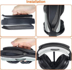 Adhiper Universal Headphone Headband Cover for Sony Beats Bose Soundcore HyperX ATH Skullcandy JBL Jabra, Headband Cover Protector for Sony XM6, XM5, XM4 & Beats Studio Pro/Solo4 Headphones - Gray