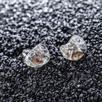 Kiwi Ears Orchestra Lite in Ear Monitor, Custom 8BA HiFi Earphone, Studio Monitor Headphone, Wired Earbuds with Detachable OFC Cable, Handcrafts Faceplate for Audiophile Musician (Clear)