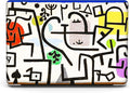 Berkin Arts for MacBook Pro 14 inch Cover A3401 A3185 A3112 A2992 A2918 A2779 A2442 with M4 M3 M2 M1 Chip(2021-2024 Release) Keyboard & Screen Cover Naive Art (Picture of A Journey by Paul Klee)