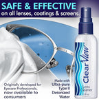 Lens Cleaner Spray – 25 Pack 2oz Bottles | Premium Streak-Free Glasses & Screen Cleaning Solution for Eyeglasses, Cameras, Phones, Laptops – Travel Size, Personal Use