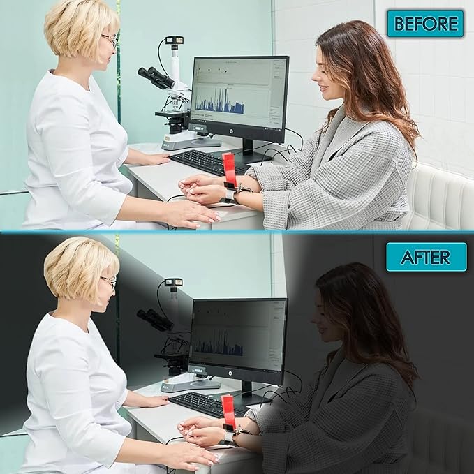 Privacy Screen Filter for 22 Inches Desktop Computer Monitor, Screen Protector Size is 18.7 inch width x 11.7 inch height