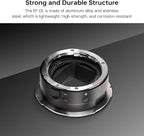 VILTROX EF-DL Lens Mount Adapter Auto Focus EF/EF-S Lens to DJI Ronin 4D Camera Lens Adapter Converter with USB Type-C Upgrade Compatible with Canon EF/EF-S Lens to DJI Ronin 4D Camera