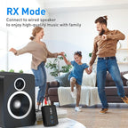 1Mii RCA Bluetooth 5.3 Adapter for TV, 3.5mm AUX Bluetooth Transmitter Receiver for 2 AirPods or Headphones, Home Stereo, Speakers, Projector, Treadmills, PC, with Volume Control, aptX Low Latency