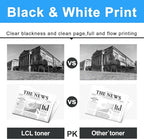 LCL 827A Toner Cartridge Replacement for HP 827A CF300A CF301A CF302A CF303A for MFP M880z M880z+ Printer (4-Pack KCMY)