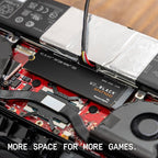 WD_BLACK 500GB SN7100 NVMe Internal Gaming SSD Solid State Drive - Gen4 PCIe, M.2 2280, Up to 6,800 MB/s - WDS500G4X0E [New Version]