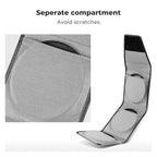 K&F CONCEPT Lens Filter Pouch, Lens Filter Case 3 Pocket Professional Photography Filter Holder Belt Bag Pouch Water-Resistant and Dustproof for Filter Up to 82mm (2Pack)
