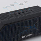 Altec Lansing Magnetic Bluetooth Speaker HYDRAJOLT 2.0, Waterproof IP67, 12W Output Power, 16H Battery, Multicolor LED, 100ft Wireless Range, Voice Assistant, USB-C Quick Charge